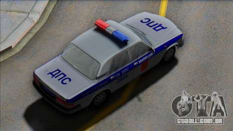 Gaz Volga 3110 Polícia DPS 2000 para GTA San Andreas