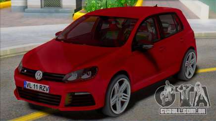 Volkswagen Golf 6 R 4 portas para GTA San Andreas