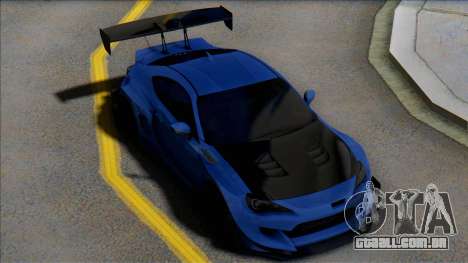 TOYOTA GT86 Carbon para GTA San Andreas