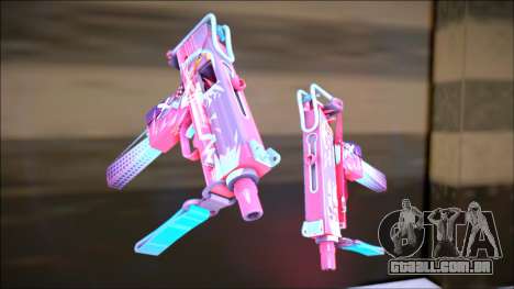 CS GO Mac-10 Neon Rider para GTA San Andreas