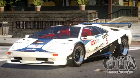 Lamborghini Diablo Super Veloce L8 para GTA 4