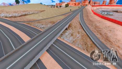 Alpha Roads Mod para GTA San Andreas