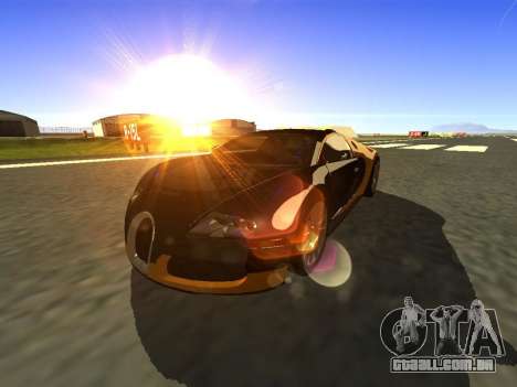 Bugatti Veyron 16.4 Black Gold Carbon [beta] para GTA San Andreas