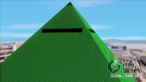 Green Pyramid LV para GTA San Andreas