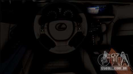 Lexus RX350 2014 para GTA San Andreas