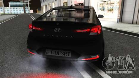 Hyundai Elantra Exclusive 2019 para GTA San Andreas