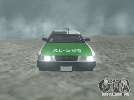 Nissan Tsuru Taxi Xalapa para GTA San Andreas