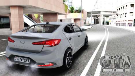 Hyundai Elantra Exclusive 2019 para GTA San Andreas