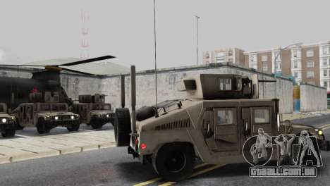 AM GENERAL HUMVEE M1151 EXÉRCITO DO IRAQUE para GTA San Andreas