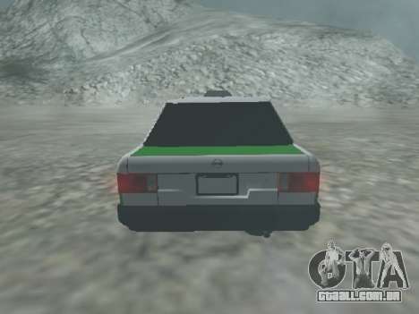 Nissan Tsuru Taxi Xalapa para GTA San Andreas