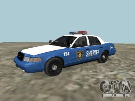 Ford Crown Victoria 2001 de The Walking Dead para GTA San Andreas