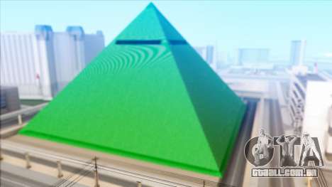 Green Pyramid LV para GTA San Andreas