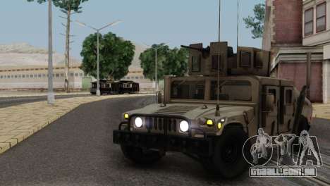 AM GENERAL HUMVEE M1151 EXÉRCITO DO IRAQUE para GTA San Andreas