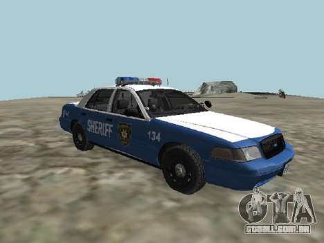 Ford Crown Victoria 2001 de The Walking Dead para GTA San Andreas