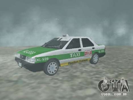 Nissan Tsuru Taxi Xalapa para GTA San Andreas