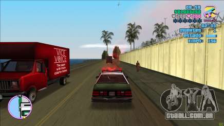 VC CAR INFO BY GMM96 - Medidor de velocidade e dano para GTA Vice City