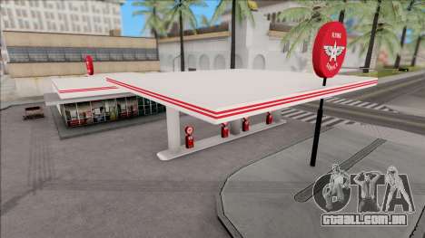 Flying A Gas Station para GTA San Andreas