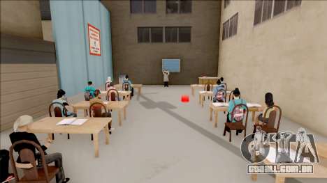The School Mod para GTA San Andreas
