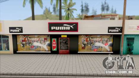Puma Clothing Store para GTA San Andreas