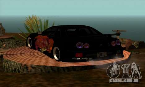Nissan Skyline GT-R R34 - Tet (No Game No Life) para GTA San Andreas