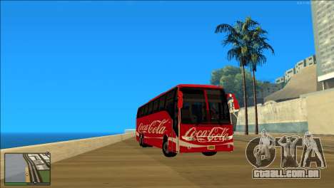 Coca-Cola Volvo Bus Mod para GTA San Andreas