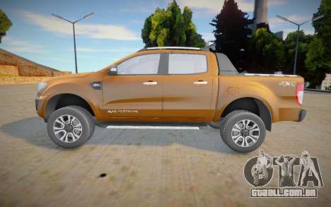 Ford Ranger Cabine Dupla Wildtrak 2016 para GTA San Andreas