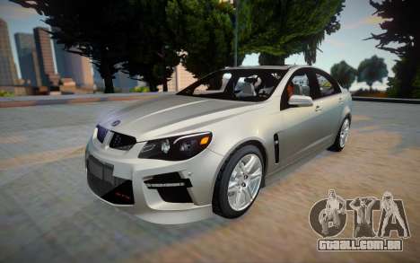 Holden HSV GTS 2014 para GTA San Andreas