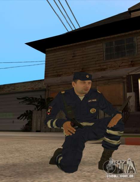 Sargento de Pele DPS para GTA San Andreas