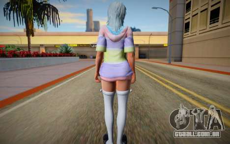 DOAXVV Patty Loose Fluffy Parka para GTA San Andreas