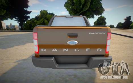 Ford Ranger Cabine Dupla Wildtrak 2016 para GTA San Andreas