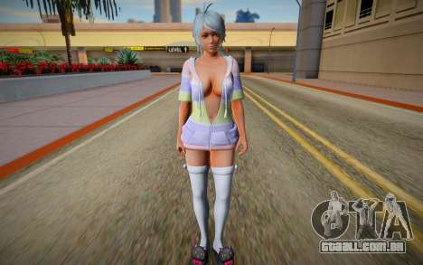 DOAXVV Patty Loose Fluffy Parka para GTA San Andreas