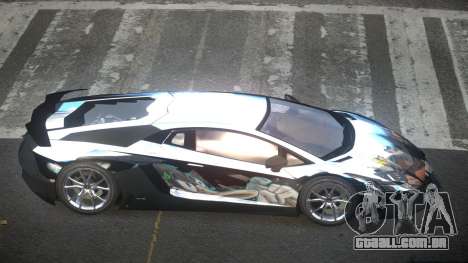 Lamborghini Aventador PSI-G Racing PJ3 para GTA 4