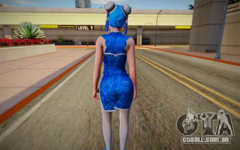 DOA6 Kula Alluring Mandarin Dress Meshmod para GTA San Andreas