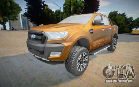 Ford Ranger Cabine Dupla Wildtrak 2016 para GTA San Andreas