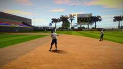 Treinando em um campo de beisebol em LV para GTA San Andreas