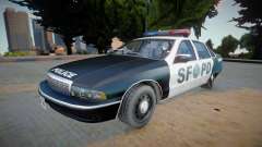 Chevrolet Caprice 1992 (SFPD) - Improved para GTA San Andreas