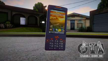 Sony Ericsson W950i para GTA San Andreas