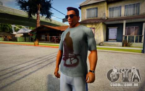 BMX Guy T-Shirt para GTA San Andreas