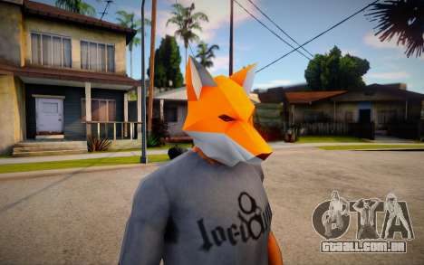 Fox mask (Diamond Casino Heist) para GTA San Andreas