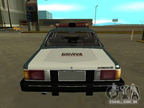 Chevrolet Opala da BM do estado de MG para GTA San Andreas