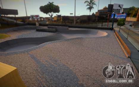 Parque de skate renovado v2 para GTA San Andreas