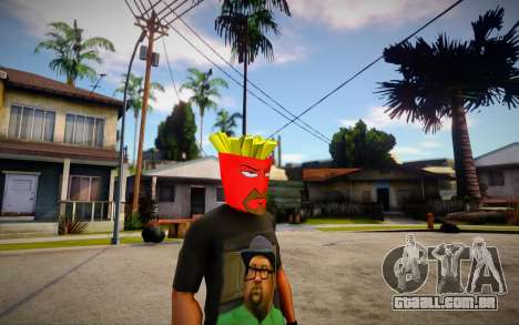 AQUA TEEN HUNGER FORCE - Frylock Mask For CJ para GTA San Andreas