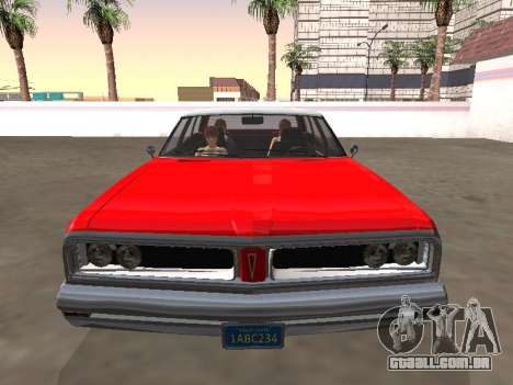 Regina Dundreary Sedan my version para GTA San Andreas
