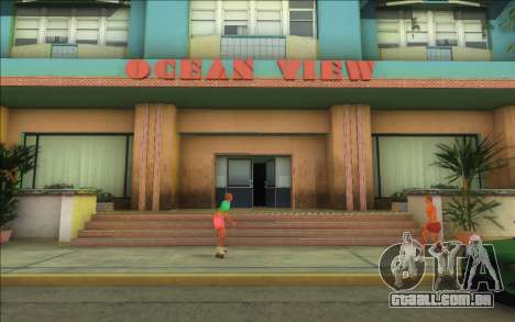Ocean View Hotel HD Remake para GTA Vice City