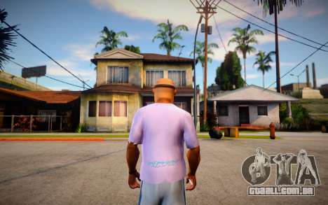 Camisa Asuna Love (SAO) para GTA San Andreas