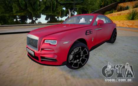 Rolls-Royce Wraith 2019 para GTA San Andreas