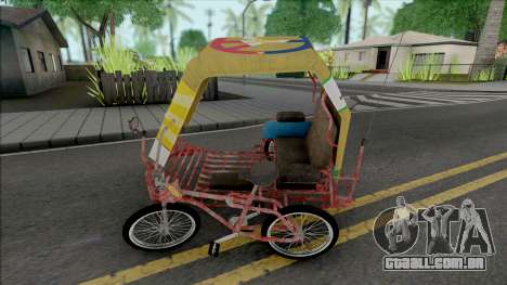 Philippines Pedicab para GTA San Andreas