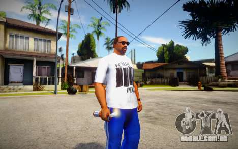 Four Pegs T-Shirt para GTA San Andreas