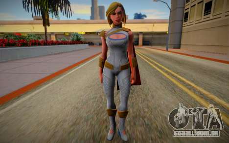 Powergirl para GTA San Andreas