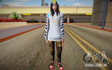 Billie Eilish V1.0 para GTA San Andreas